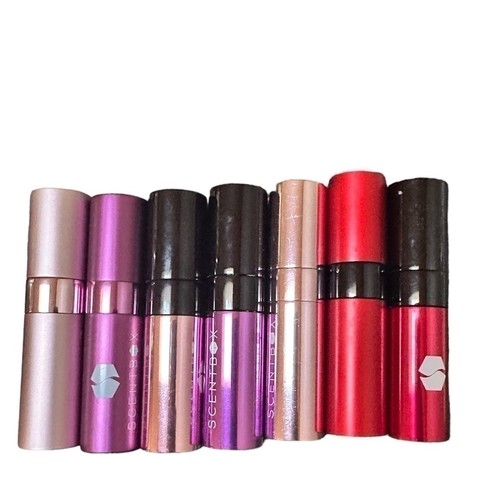 Empty scentbox bottles QtY 7